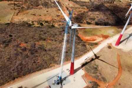 eolica inspecao nordeste Inspecao com drone de turbina eolica cara
