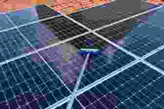 limpeza com qualidade para seus sistema solar paineis limpeza hetix